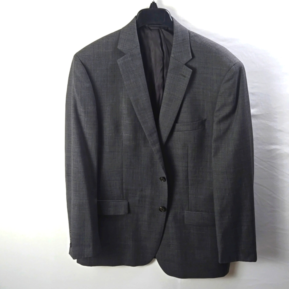 Lauren Ralph Lauren Men’s 2 Buttion Gray Wool Blazer Jacket Size 44R.